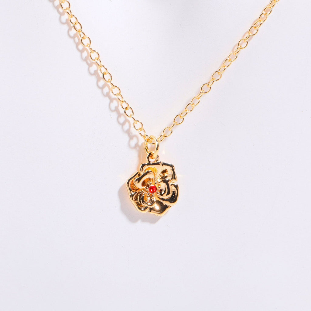 18 Gold December Birth Flower Bracelet