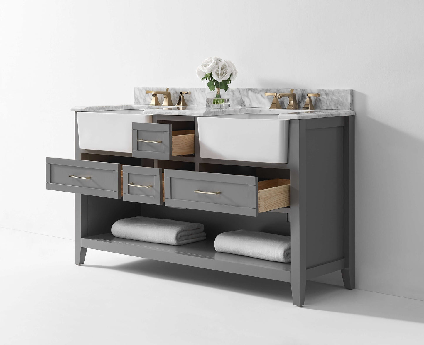 Hayley 60" Bath Vanity Set