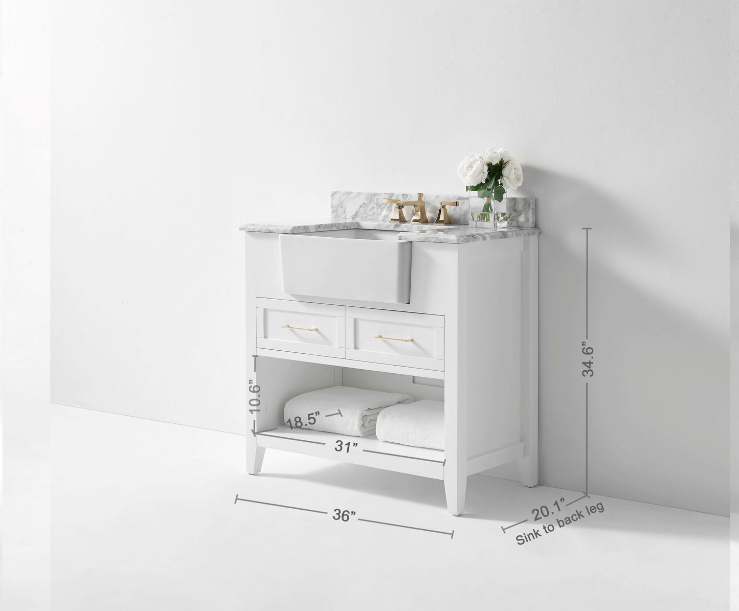 Hayley 36" Bath Vanity Set