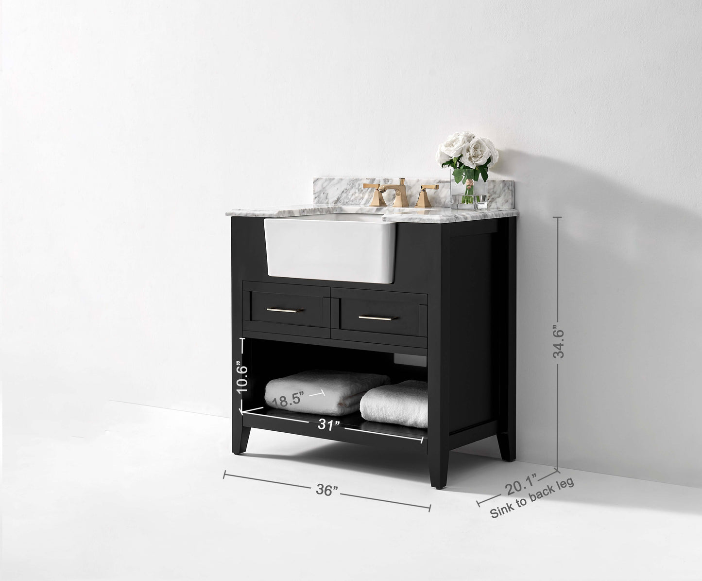 Hayley 36" Bath Vanity Set
