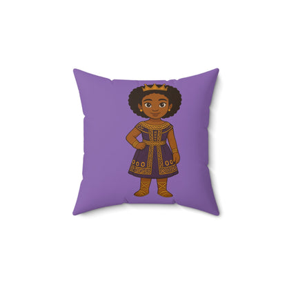 “Little Queen” Throw Pillow