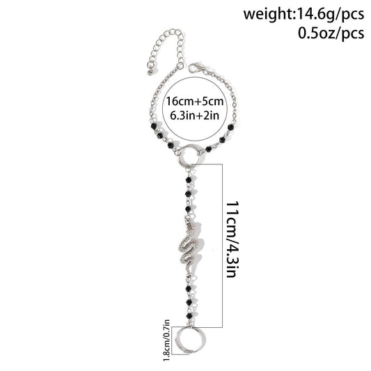 Punk Snake Sweet and Cool Finger Bracelet