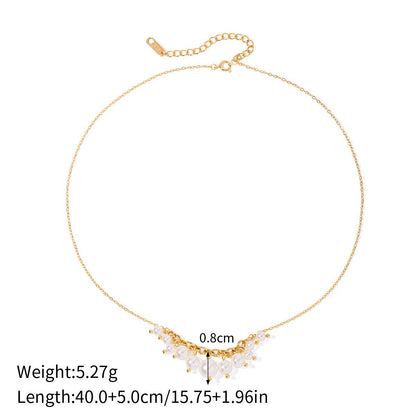 18K Goldfish Shape Design Exquisite Fashion Necklace Bracelet Set