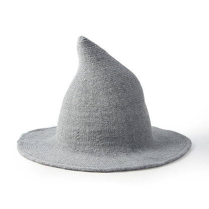 European American Halloween Wool Wizard Hat