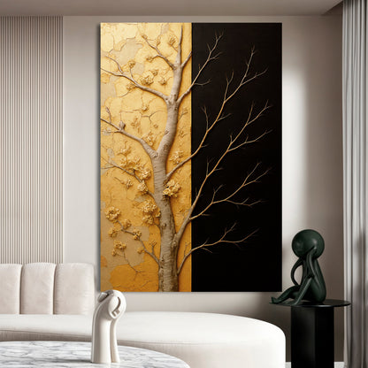 Golden Eclipse Wall Art