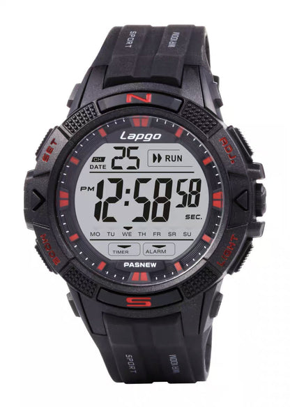 Waterproof Shock-resistant Multi-function Digital Sports Watch With Timing Features