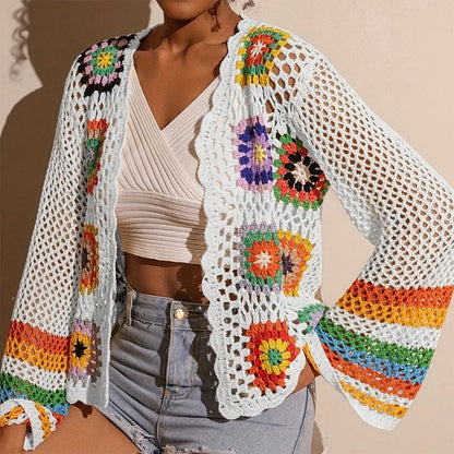 Women's Elegant Crochet Cardigan