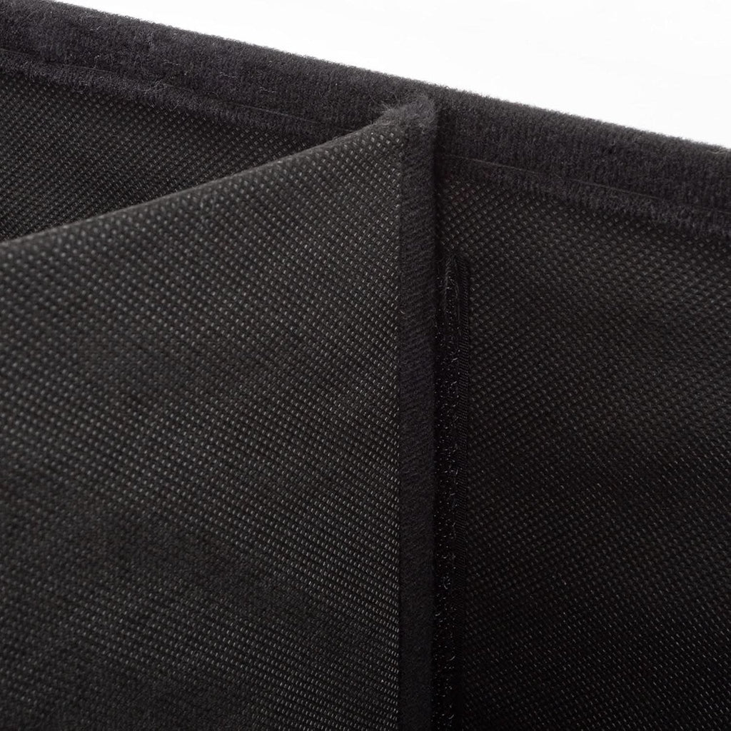 Storage Ottoman Bench 30 Inch Gray Removable Divider