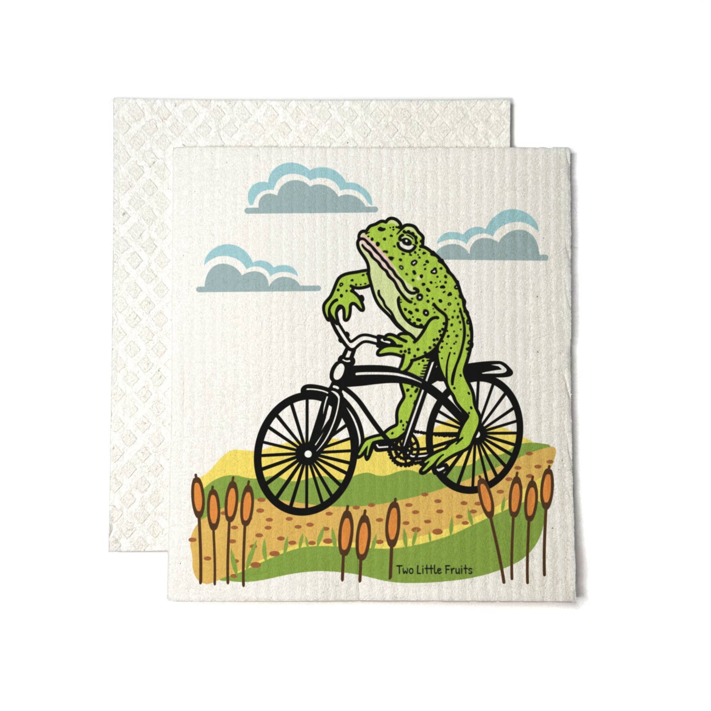 Frog Swedish Dishcloth