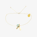 Horseshoe Shell Necklace Colorful Natural Stone Pendant Necklace Bracelet