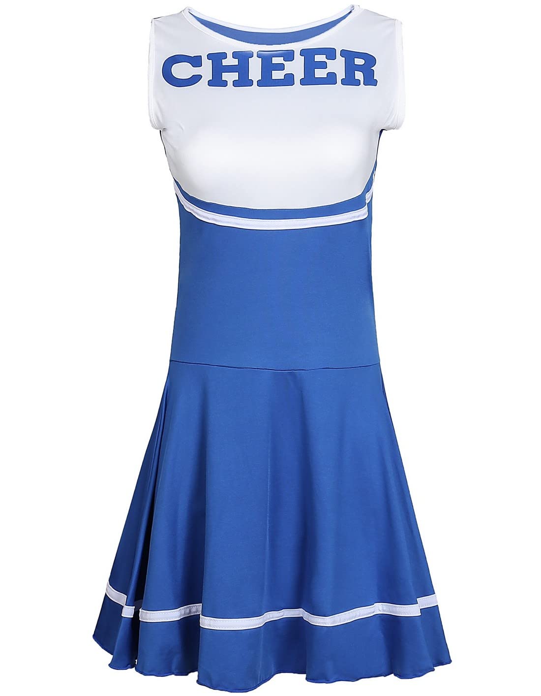 Cheerleader Costume Uniform - Women's Musical Dance Outfit with Multiple Colors