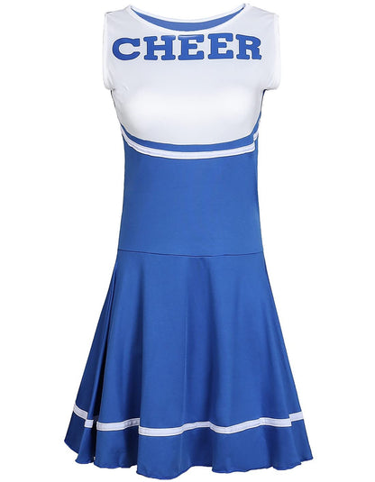 Cheerleader Costume Uniform - Women's Musical Dance Outfit with Multiple Colors