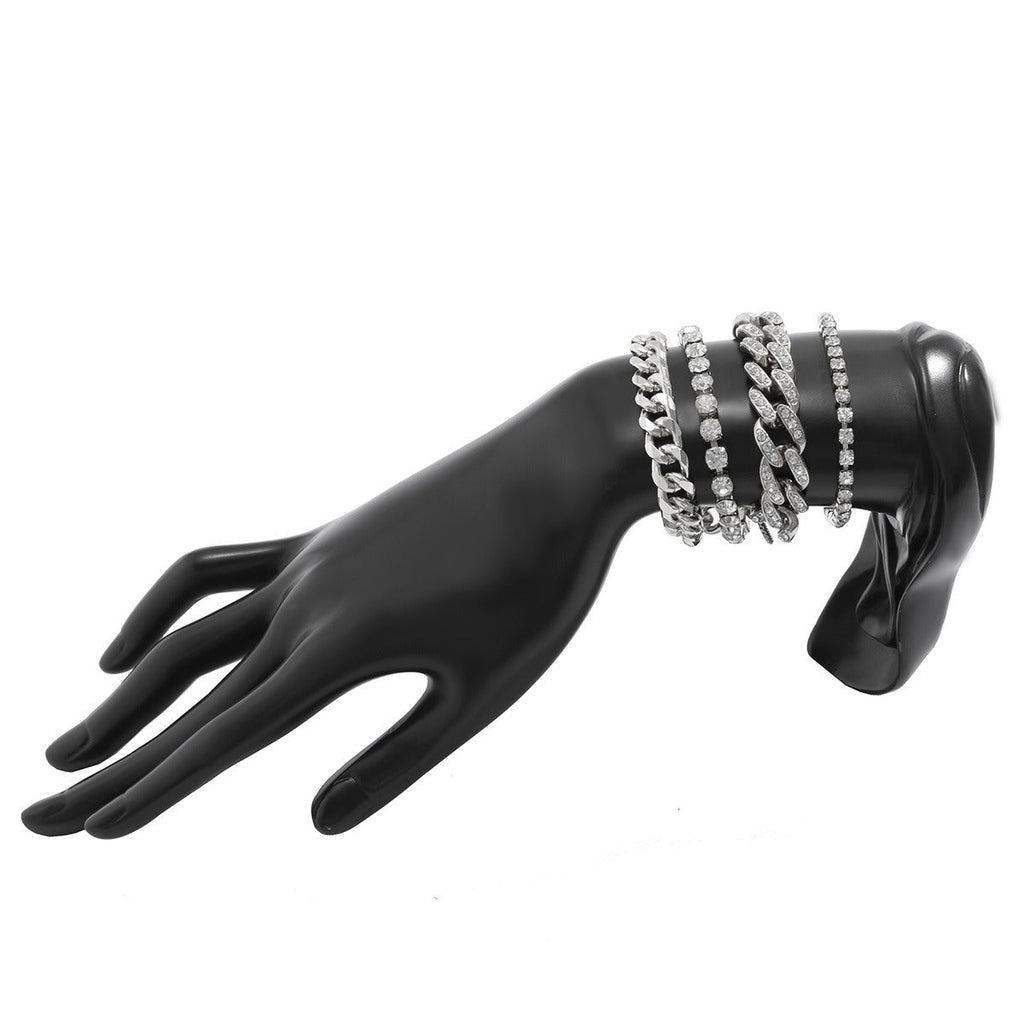 Vintage full diamond Cuban diamond bracelet