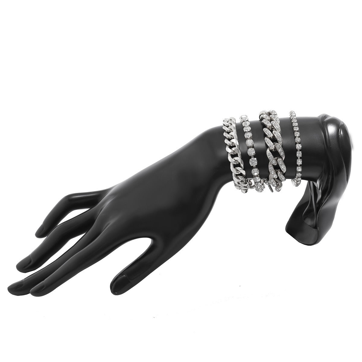 Vintage full diamond Cuban diamond bracelet
