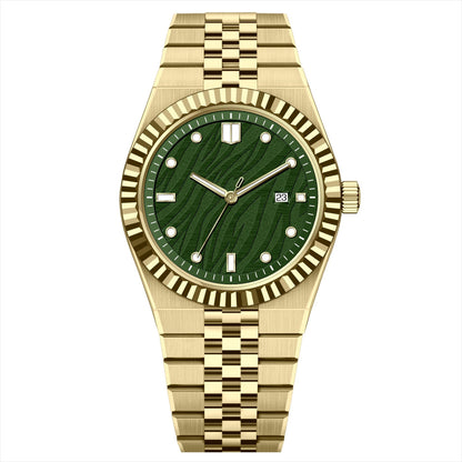 High-End Business Steel-Strap Mens Quartz Watch
