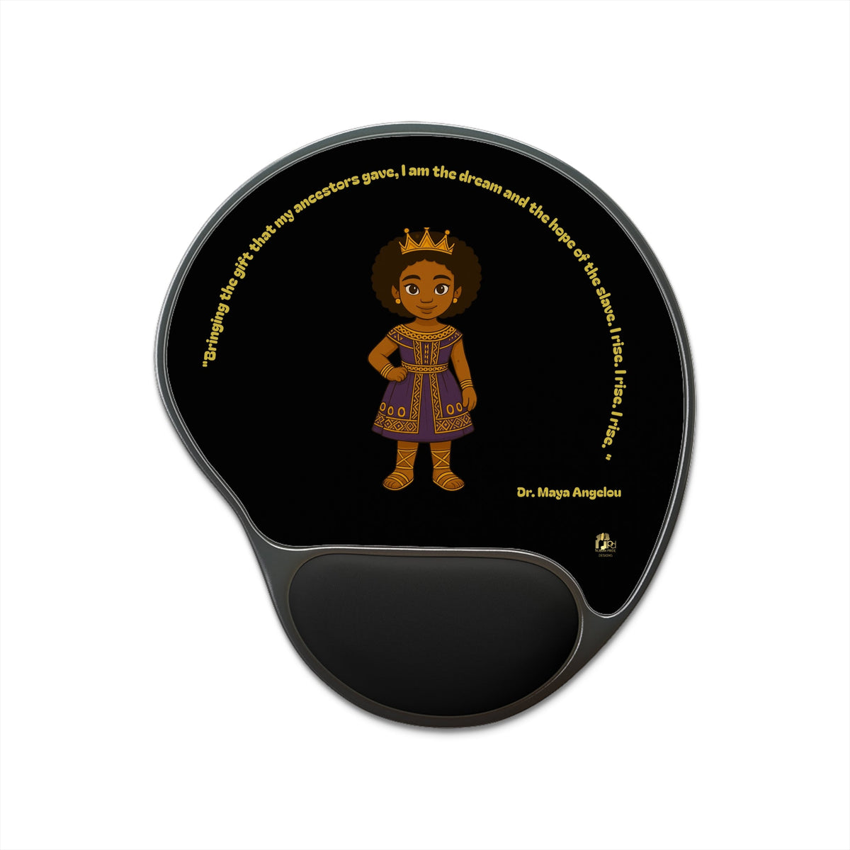"I am the dream" Black Queen Mouse Pad