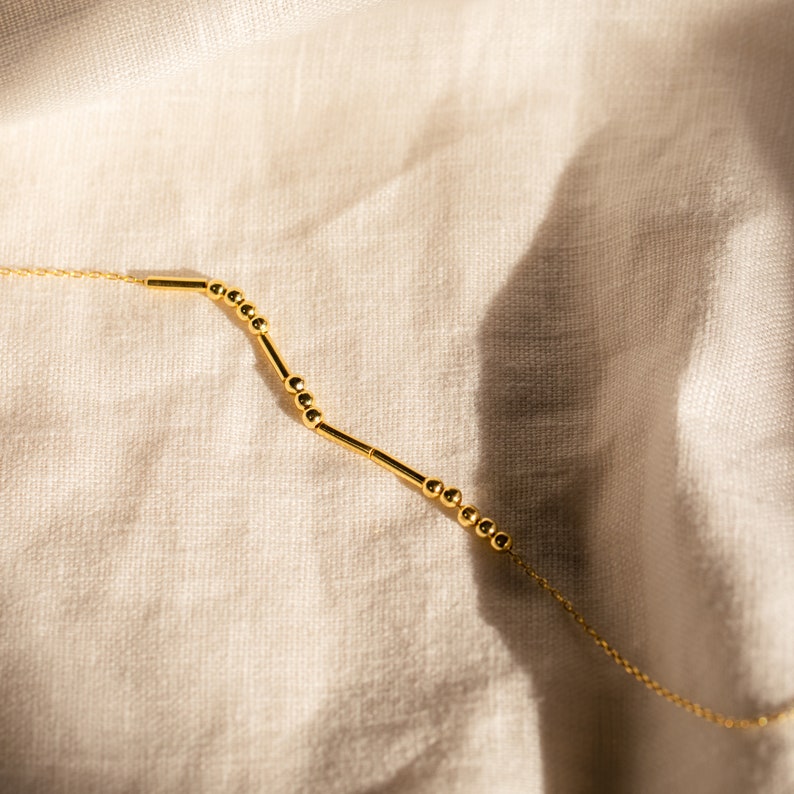 Morse Code Custom Name Necklace