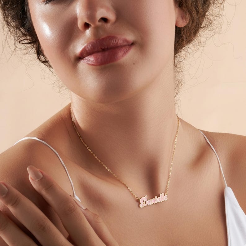 Personalized Cursive Name Necklace