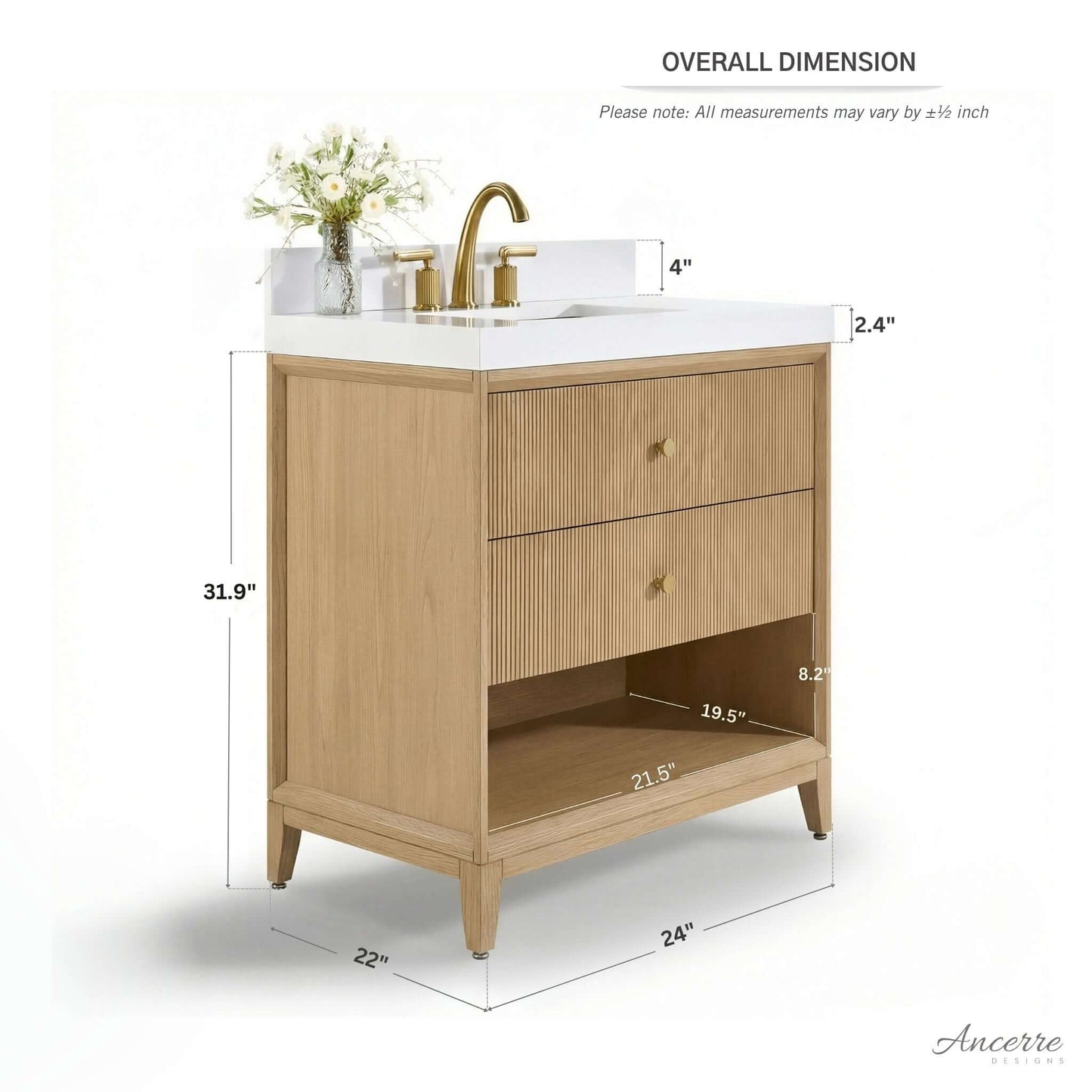 Momo 24" Bath Vanity Set