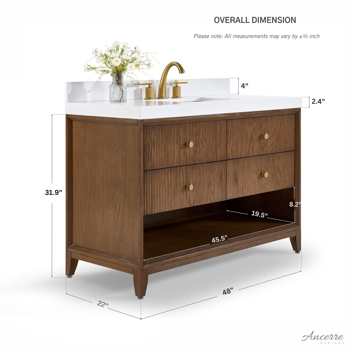 Momo 48" Bath Vanity Set
