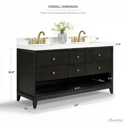 Momo 60" Bath Vanity Set