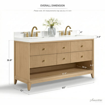 Momo 60" Bath Vanity Set