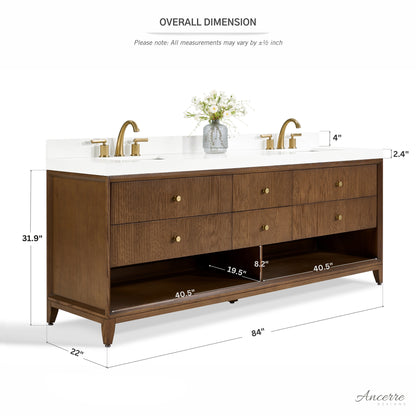 Momo 84" Bath Vanity Set