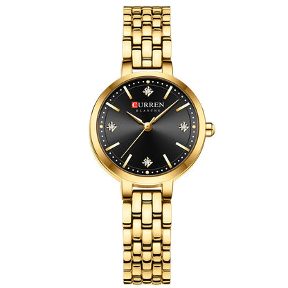 Small-dial Waterproof Womens Casual Quartz Watch