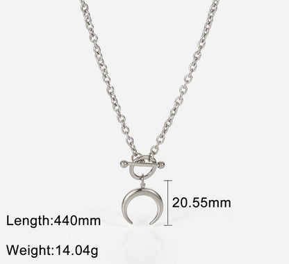 18k gold stainless steel pearl bracelet