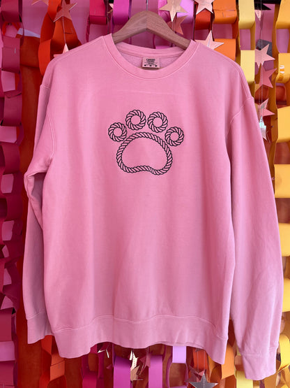 Embroidered Rope Pawprint Shirt