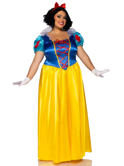 Snow White Costume - Classic Princess Dress Full Length Women's Outfit