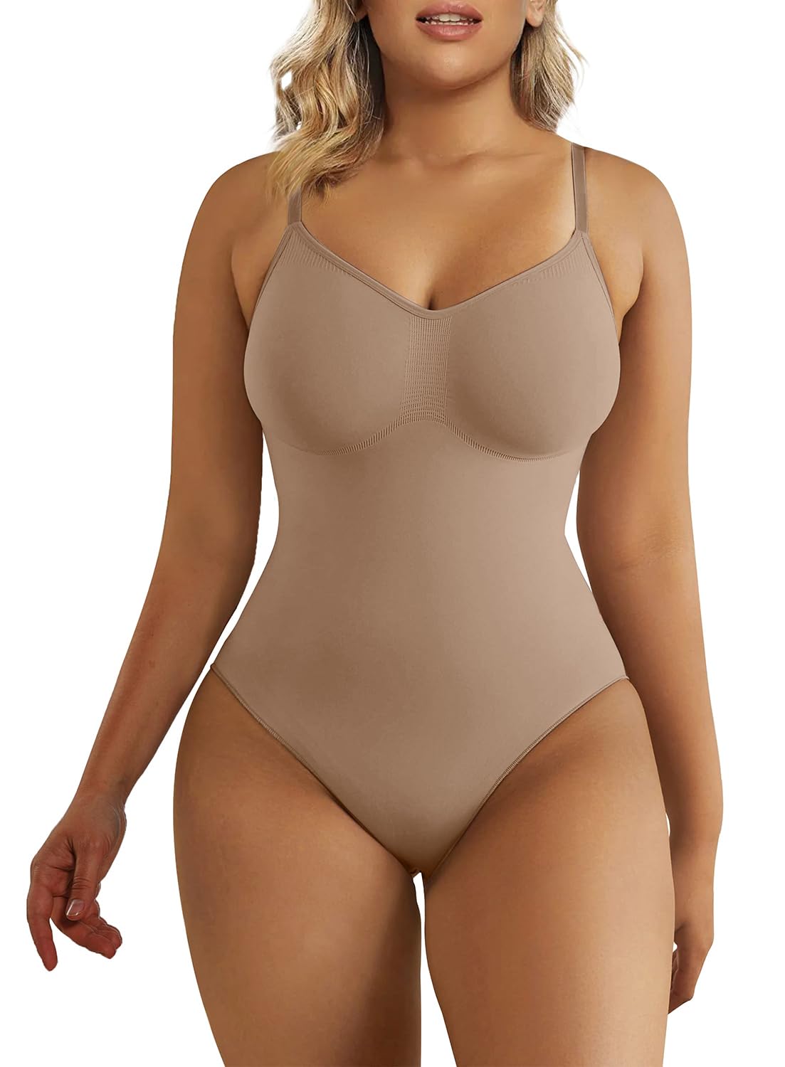 Women's Shapewear Bodysuit Tummy Control Seamless Body Shaper