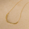 Morse Code Custom Name Necklace