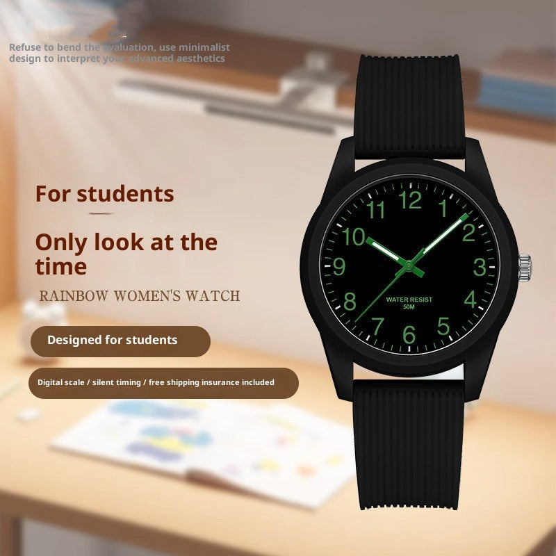 Compact Quartz Sports Smart Couples Electronic Watch For Women
