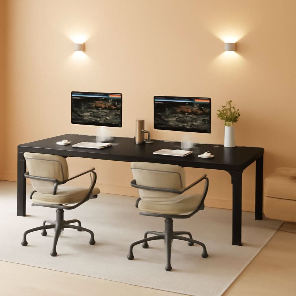 78.7 Inch Ultra Long Industrial Grade Two Person Desk