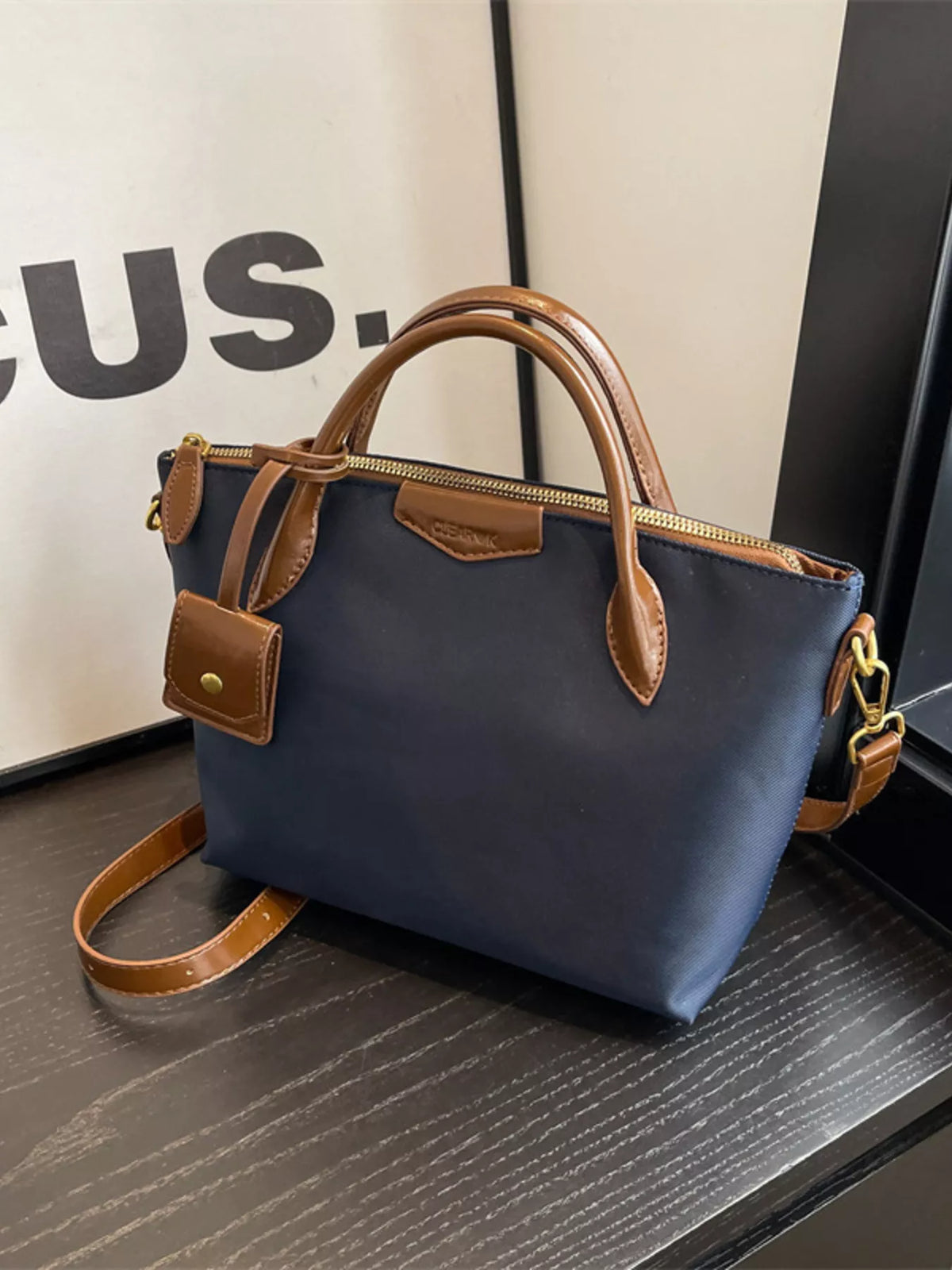 Top Handle Crossbody Bag