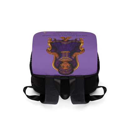 “Little Queen Power” Canvas Backpack