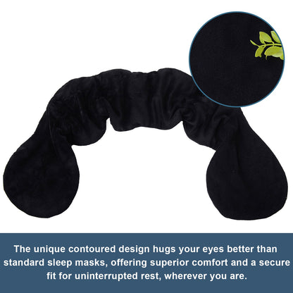 Closeout - Weighted Sleep Mask with Glass Beads for Men Women Sleeping Nap Travel