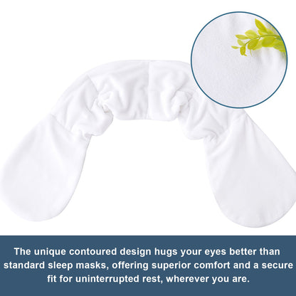 Closeout - Weighted Sleep Mask with Glass Beads for Men Women Sleeping Nap Travel