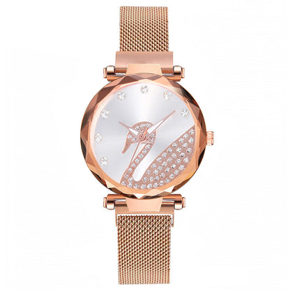 Starry Sky Womens Watch Lazy Little Swan Ladies Timepiece
