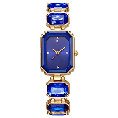 Womens Watch Colorful Emerald Green Luxurious And Understated
