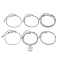Imitation Pearl Stacking Bracelet