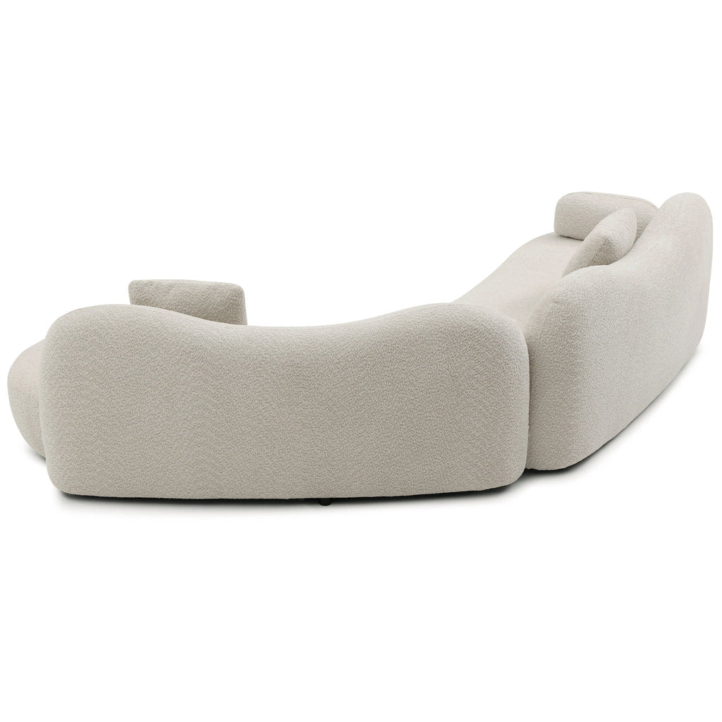 Modern Curved Modular 5 Seater Sofa