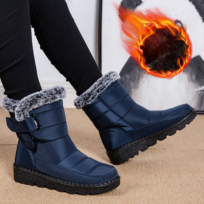 Women’s Waterproof Plush Snow Boots