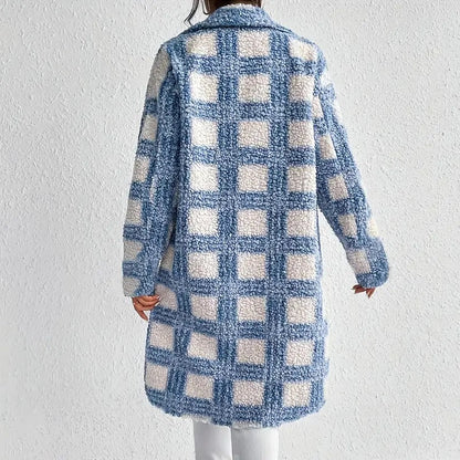 Women’s Plaid Fleece Jacket