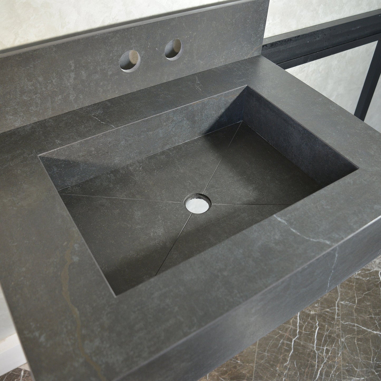 Dekton Laos Engineered Porcelain Handcrafted Sink with Spanish Engineering Features