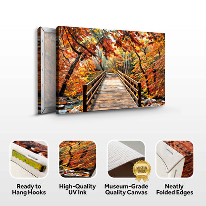 Crossing Autumn Wall Art
