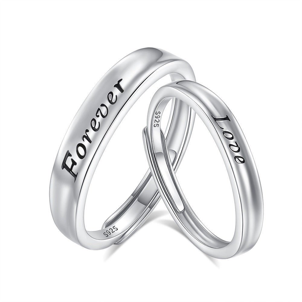 Forever-Love Eternal Love Couple Ring
