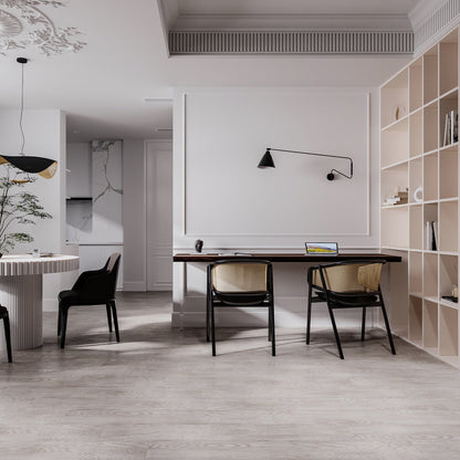 Gray 22mil Heavy Duty Wear Layer SPC Vinyl Rigid Core 7.6mm Thick, 1.5mm IXPE Sound P - Pine Collection