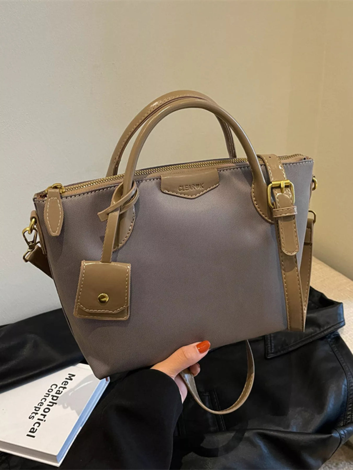 Top Handle Crossbody Bag